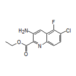 Ethyl 3-Amino-6-chloro-5-fluoroquinoline-2-carboxylate
