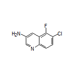 6-Chloro-5-fluoroquinolin-3-amine