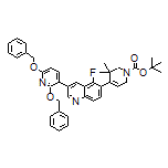 3-[2,6-Bis(benzyloxy)-3-pyridyl]-6-(1-Boc-3,3-dimethyl-1,2,3,6-tetrahydro-4-pyridyl)-5-fluoroquinoline