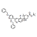 4-[3-[2,6-Bis(benzyloxy)-3-pyridyl]-5-fluoro-6-quinolyl]-1-Boc-3,3-dimethylpiperidin-4-ol
