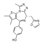 (S)-4-(2,3,9-Trimethyl-6-(oxazol-2-ylmethyl)-6H-thieno[3,2-f][1,2,4]triazolo[4,3-a][1,4]diazepin-4-yl)phenol
