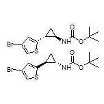 trans-N-Boc-2-(4-bromo-2-thienyl)-1-cyclopropanamine