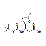 3-(Boc-amino)-3-(5-methylfuran-2-yl)propanoic Acid