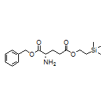 1-Benzyl 5-(2-(Trimethylsilyl)ethyl) (S)-2-Aminopentanedioate
