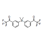 1,1’-[(Dimethylsilanediyl)bis(3,1-phenylene)]bis(2,2,2-trifluoro-1-ethanone)
