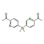 1,1’-[(Dimethylsilanediyl)bis(5,2-pyridinediyl)]bis(1-ethanone)