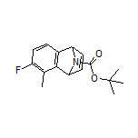 9-Boc-6-fluoro-5-methyl-1,4-dihydro-1,4-epiminonaphthalene