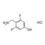 4-(氨基甲基)-3,5-二氟苯酚盐酸盐