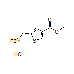 5-(氨甲基)噻吩-3-甲酸甲酯盐酸盐