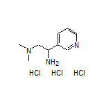 N1,N1-二甲基-2-(吡啶-3-基)乙烷-1,2-二胺三盐酸盐