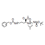 Methyl N2-(Boc-D-leucyl)-N6-Cbz-L-lysinate