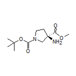 Methyl (R)-3-Amino-1-Boc-pyrrolidine-3-carboxylate