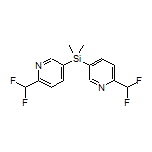 Bis[6-(difluoromethyl)-3-pyridyl]dimethylsilane