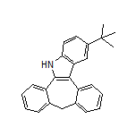 3-(tert-Butyl)-9,14-dihydrodibenzo[3,4:6,7]cyclohepta[1,2-b]indole
