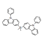 Dimethylbis(9-phenyl-9H-carbazol-3-yl)silane