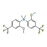 Bis[2-methoxy-4-(trifluoromethyl)phenyl]dimethylsilane