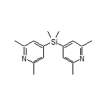 Bis(2,6-dimethyl-4-pyridyl)dimethylsilane