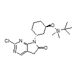 7-[(1R,3R)-3-[(tert-Butyldimethylsilyl)oxy]cyclohexyl]-2-chloro-5,7-dihydro-6H-pyrrolo[2,3-d]pyrimidin-6-one