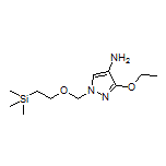 3-Ethoxy-1-[[2-(trimethylsilyl)ethoxy]methyl]pyrazol-4-amine