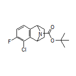 9-Boc-5-chloro-6-fluoro-1,2,3,4-tetrahydro-1,4-epiminonaphthalene