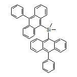 Dimethylbis(10-phenyl-9-anthryl)silane