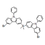 Bis(6-bromo-9-phenyl-9H-carbazol-3-yl)dimethylsilane