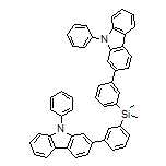 Dimethylbis[3-(9-phenyl-9H-carbazol-2-yl)phenyl]silane