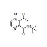 3-Acetyl-N-(tert-butyl)-4-chloropicolinamide