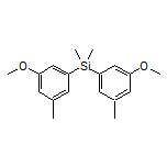 Bis(3-methoxy-5-methylphenyl)dimethylsilane