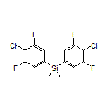 Bis(4-chloro-3,5-difluorophenyl)dimethylsilane