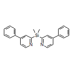 Dimethylbis(4-phenyl-2-pyridyl)silane