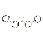 Dimethylbis[3-(2-pyridyl)phenyl]silane