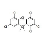 Dimethylbis(2,3,5-trichlorophenyl)silane