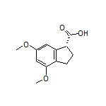 (R)-4,6-Dimethoxy-2,3-dihydro-1H-indene-1-carboxylic Acid