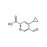 4-Cyclopropyl-5-formylpicolinic Acid