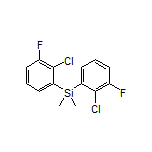 双(2-氯-3-氟苯基)二甲基硅烷