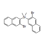 双(3-溴-2-萘基)二甲基硅烷