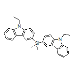 双(9-乙基-9H-咔唑-3-基)二甲基硅烷