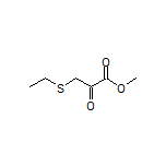Methyl 3-(Ethylthio)-2-oxopropanoate