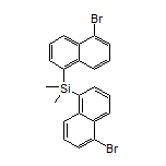 双(5-溴-1-萘基)二甲基硅烷