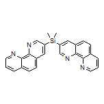 二甲基二(1,10-菲咯啉-3-基)硅烷