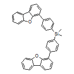 2,2-双(4-苯并[d]苯并[2,3-b]呋喃-4-基苯基l)-2-二甲基硅烷