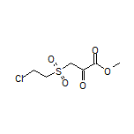 Methyl 3-[(2-Chloroethyl)sulfonyl]-2-oxopropanoate
