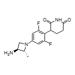 3-(4-((2R,3S)-3-Amino-2-methylazetidin-1-yl)-2,6-difluorophenyl)piperidine-2,6-dione