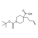 4-(丁-3-烯-1-基)-1-Boc-哌啶-4-甲酸