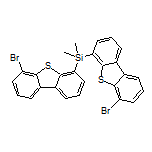 双(6-溴二苯并[b,d]噻吩-4-基)二甲基硅烷
