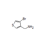 3-(氨甲基)-4-溴噻吩
