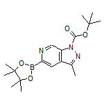 1-Boc-3-methyl-1H-pyrazolo[3,4-c]pyridine-5-boronic Acid Pinacol Ester