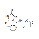 外消旋-5-[(Boc-氨基)甲基]-5-(1-甲基-2-咪唑基)咪唑烷-2,4-二酮