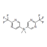二甲基双[2-(三氟甲基)-5-嘧啶基]硅烷